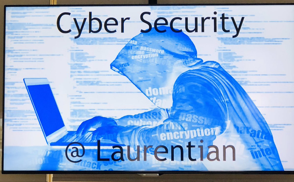 Hey Laurentian/Laurentienne colleagues if you haven’t been to LU Cyber Security Training yet I highly recommend you go. Really informative. Thanks Dan R. Awesome facilitator. <a href="/LaurentianU/">Laurentian University - Université Laurentienne</a>