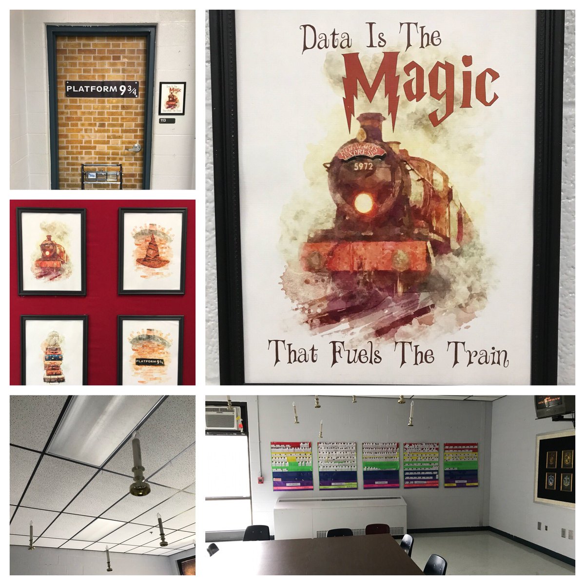 makingthemarks's tweet photo. From floating candles to walls of student data, this is where the magic happens! Data is our Magic! ๐ #MakingTheMarks and #MakeItCount for #EveryChildEveryTeacherEveryDay #BePartIfTheCult https://t.co/TkviBePUEZ