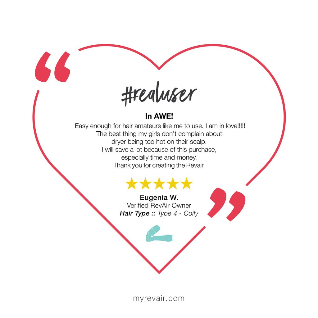 myrevair's tweet image. 📣Another Rave REView!
• • • • •
#myrevair #realuser #realresults #REView #fivestars #gamechanger #hairdyer #blowout #hair #beauty #hairgoals #hairtools #instahair #reverseair #blowdryer