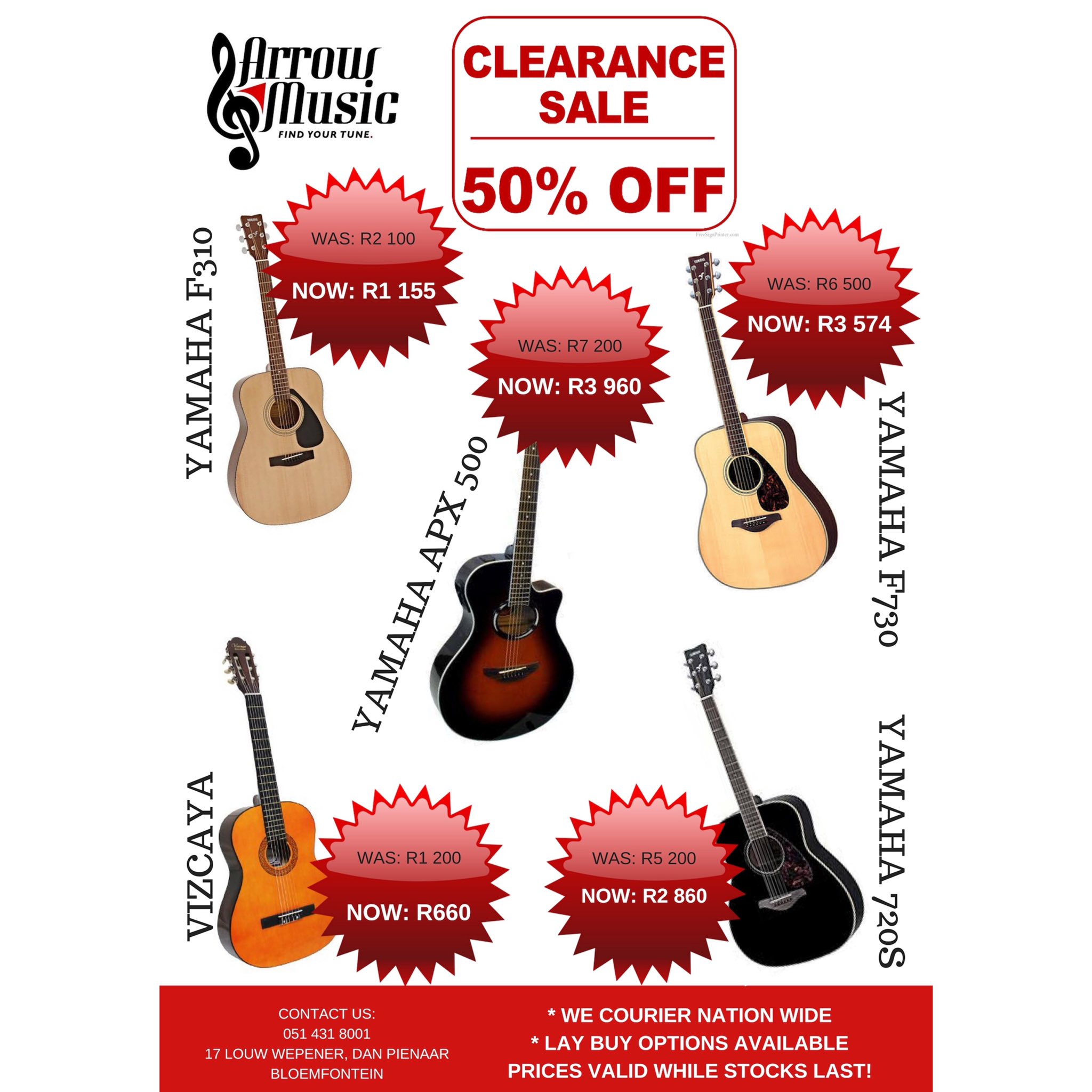 Arrow acoustic sale guitar