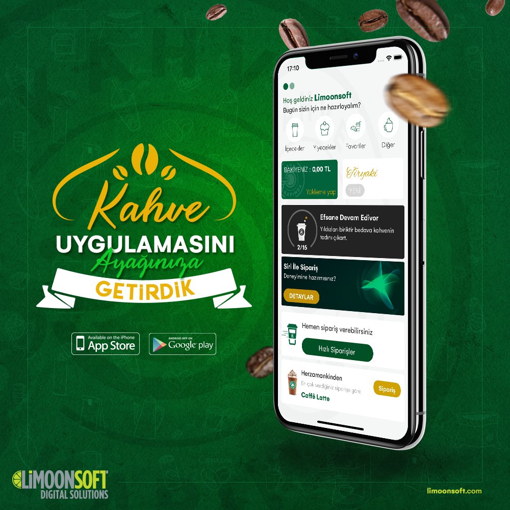 limoonsoft's tweet photo. 📌 Hayatınızı kolaylaştıran mobil uygulamalar yapmaya devam ediyoruz. ☺ Kahveye olan aşkını biliyoruz. ❤ ✨ Büyük keyifle içtiğimiz için büyük keyifle yaptık. 🌟 Android ve iOS YAYINDA 🌟
@kahvemkapimda.app ✔ Google Play
✔ iOS Store 
#limoonsoftburada #androidapp #IOSapps https://t.co/HMgHNfp2EL