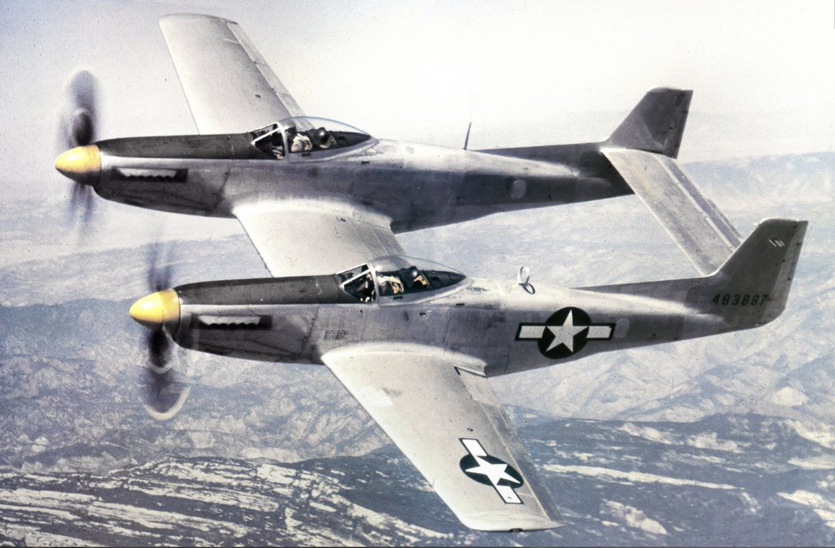 FunFlying's tweet image. Super-Rare XP-82 Twin Mustang Flies Again After Decade-Long Restoration

ow.ly/1CyQ30nhh3N

#funflying #kingschools # avgeek #xp82