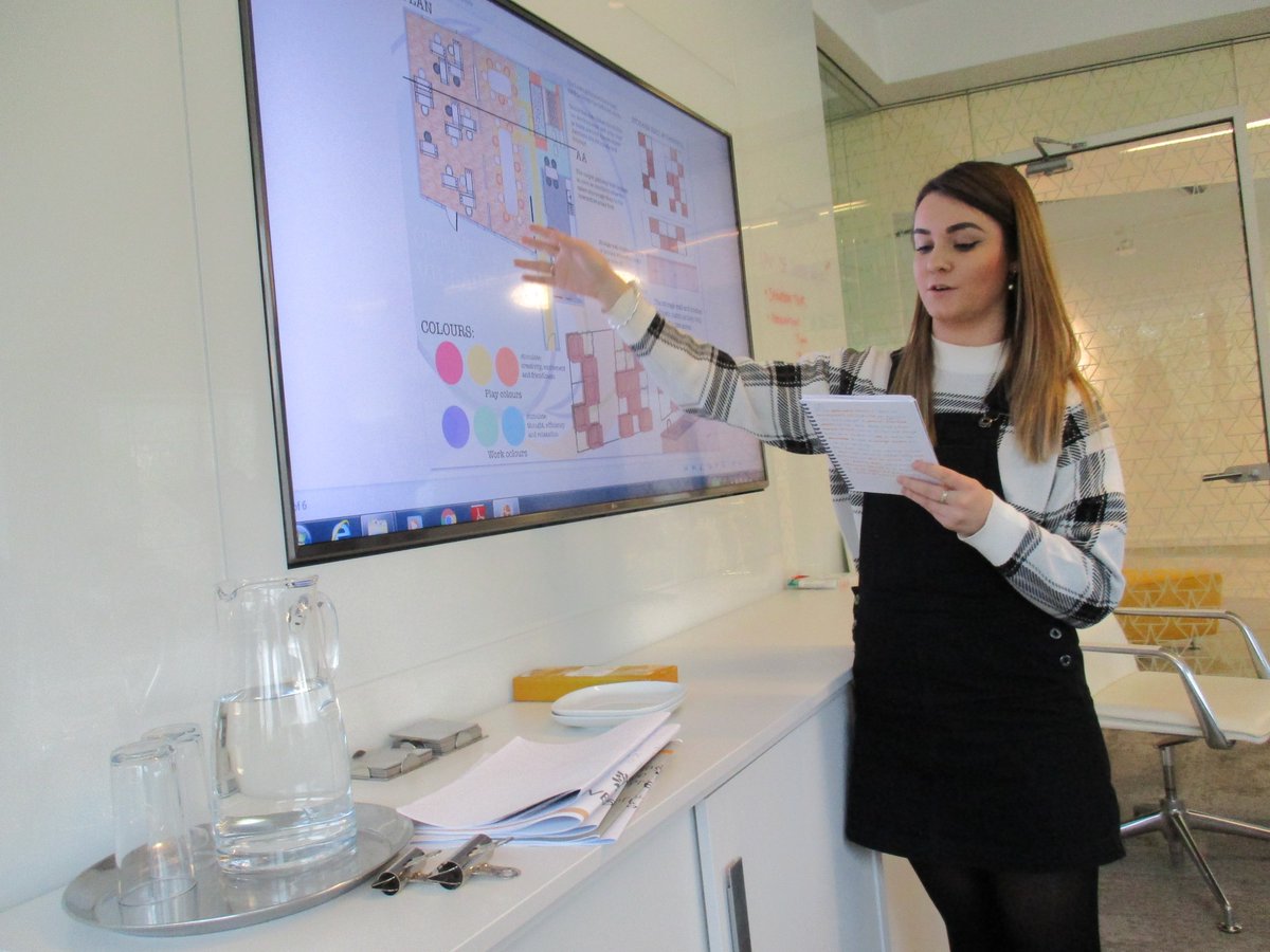 interiorcardiff's tweet image. What a great couple of days for our 2nd years presenting their Creative Co-working concepts at Paramount @paramount_Int and also to Annie and Steve @CreativeVCdf and Richie @richietrnr USW incubator. Fingers crossed that some of the ideas will be implemented! @USWCreative