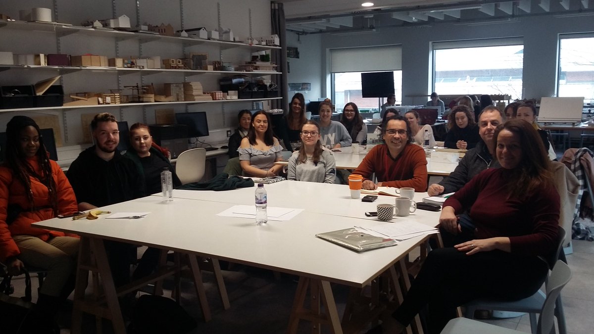 interiorcardiff's tweet image. What a great couple of days for our 2nd years presenting their Creative Co-working concepts at Paramount @paramount_Int and also to Annie and Steve @CreativeVCdf and Richie @richietrnr USW incubator. Fingers crossed that some of the ideas will be implemented! @USWCreative