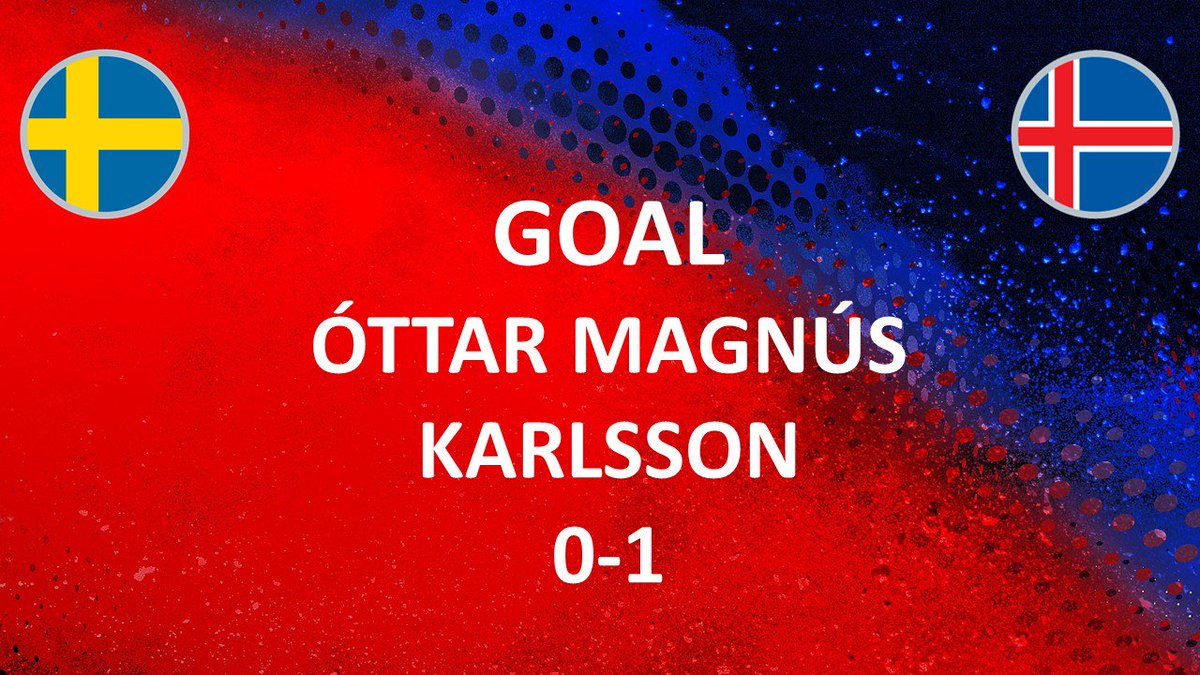 We have taken the lead after four minutes!

#fyririsland