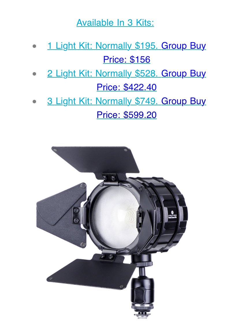 IntellytechLED's tweet photo. #intellytech‘s newest light! The #pocketcannon MINI includes all this below! Help us hit 30 units + lock in #groupbuy pricing through this link: https://t.co/Nsee10buLV or with a R/T! 🙏🎥💡💪 #filmtools #litbyintellytech #supportindiefilm #indiefilm #Filmmakers #LEDlight https://t.co/e0QDwPmPDZ