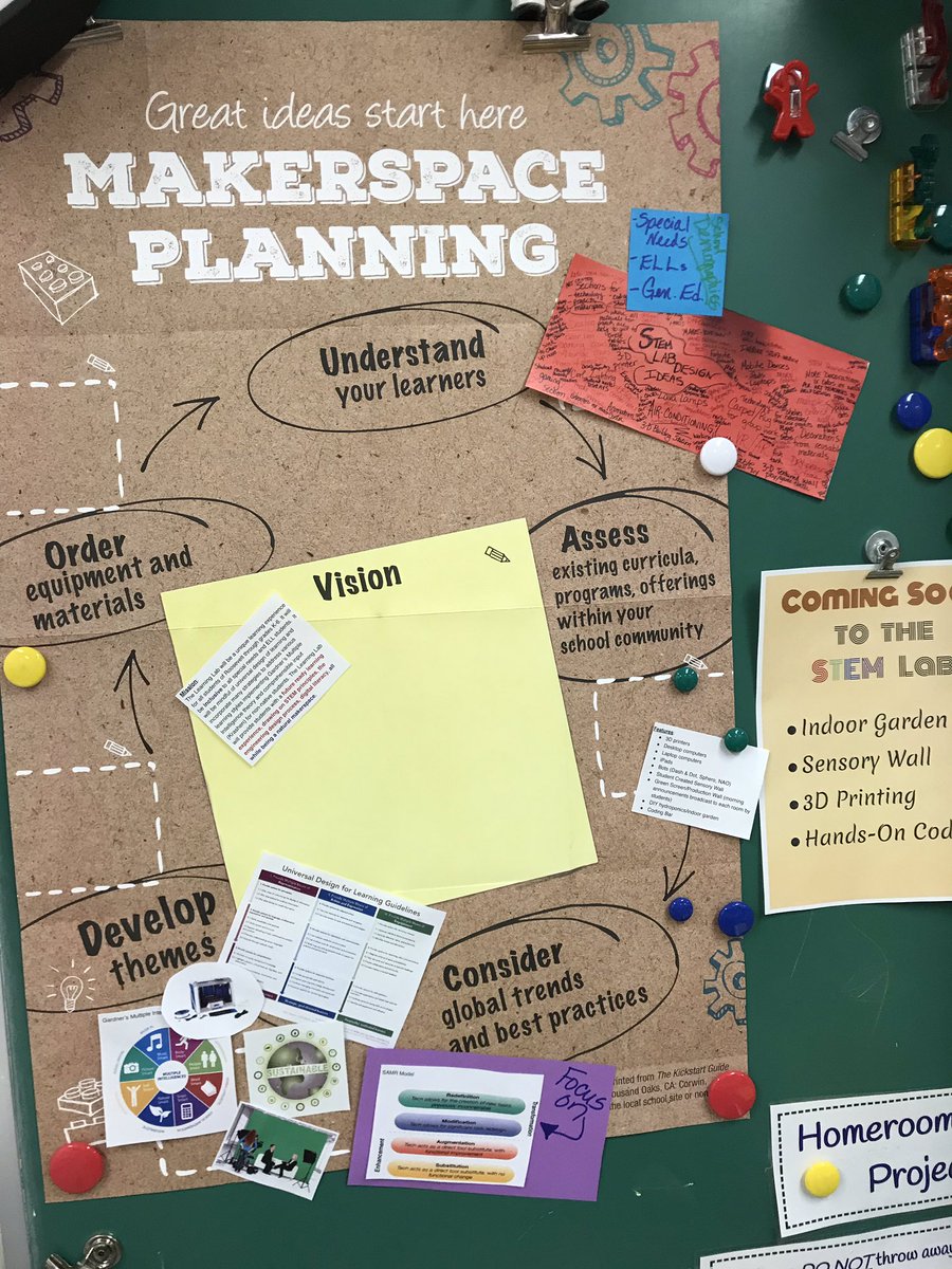 Continuing the journey <a href="/LFlemingEDU/">Laura Fleming</a> #makerspace <a href="/mrnavas/">Marcos Navas</a>