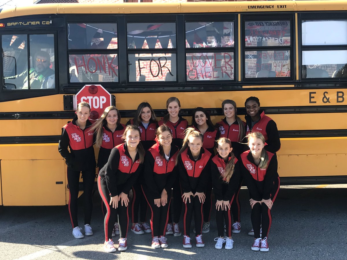 Off to States, Good luck Girls! Move Over for Dover!