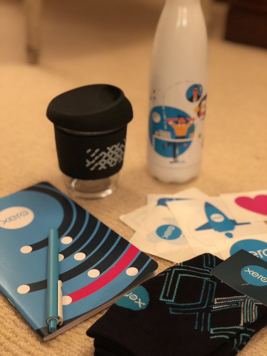 aynsleydamery's tweet image. Whoop whoop!! Thanks @Xero and @glen_foster for the super cool #swag 💥

Laptop #stkrs already in place  🙌 and looking forward to using the rest 👍