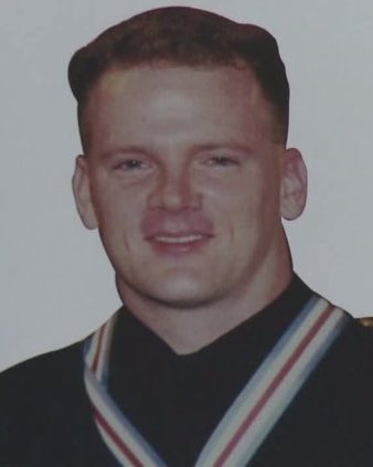 ClevelandFire's tweet image. #CLEFIRE Cadet Justin Leon is pinned by his mother, Grace Leon. The son of @CLEpolice Officer Wayne Leon, who was shot and killed  while on patrol June 25, 2000, Firefighter Leon was issued the same CFD  badge number “1338” that his father wore for CPD. #publicservice #family