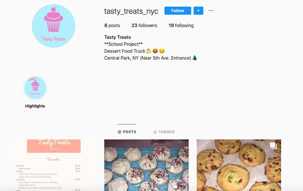 ashhrossi's tweet image. Senior #econ students designed some pretty amazing food trucks over the past quarter. I think NYC has some fierce entrepreneurs on the rise! #DAallday 🍩🍿🧁🌮🌯