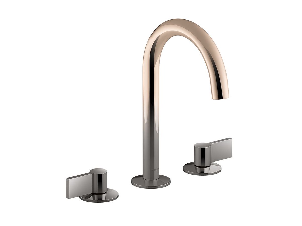 KSSDenver's tweet photo. The NEW Kohler Ombré Vibrant Components Faucet has arrived – Stop by our #KSSDenver Showroom to see this subtle but striking finish! This new artistic finish for faucets takes design inspiration from the world of fashion & modern design. #kohler #interiordesign #ombre #Faucet https://t.co/Mp1ggugEBX