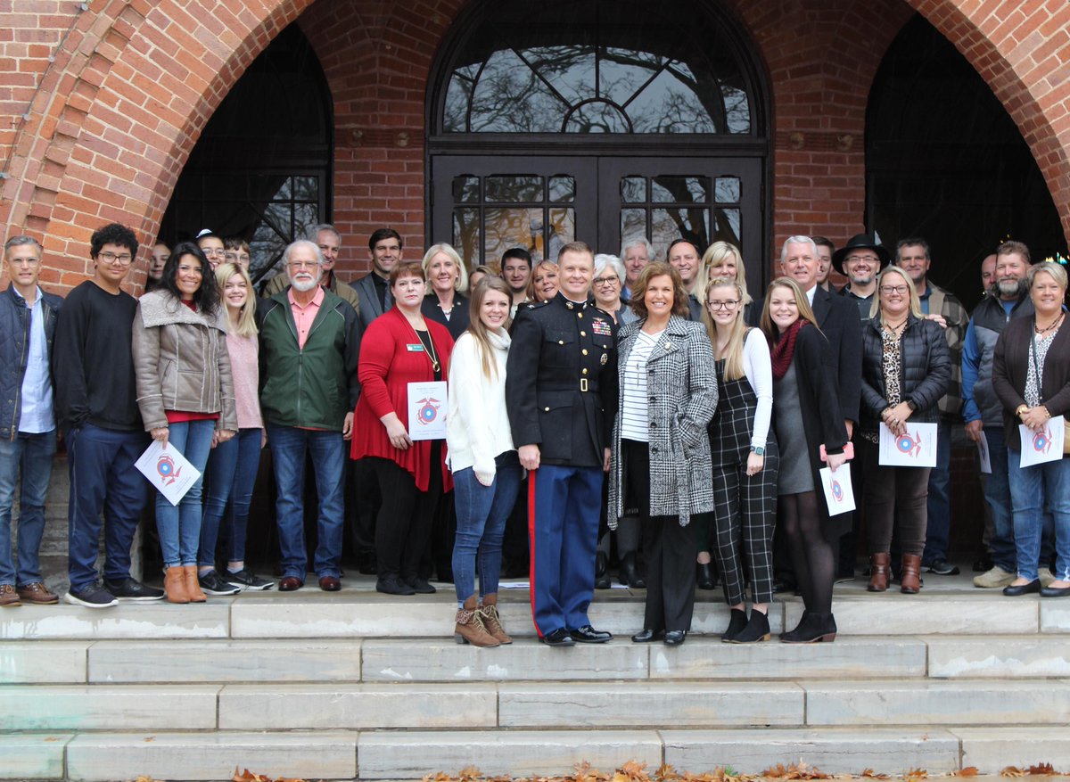NSU alumnus Colonel John “Bull” Rahe retired from the U.S. Marine Corps in a retirement ceremony at Seminary Hall on Dec. 14.
He was commissioned as a Second Lieutenant on the steps of Seminary Hall on May 15, 1991.
More at buff.ly/2RcD7wG.