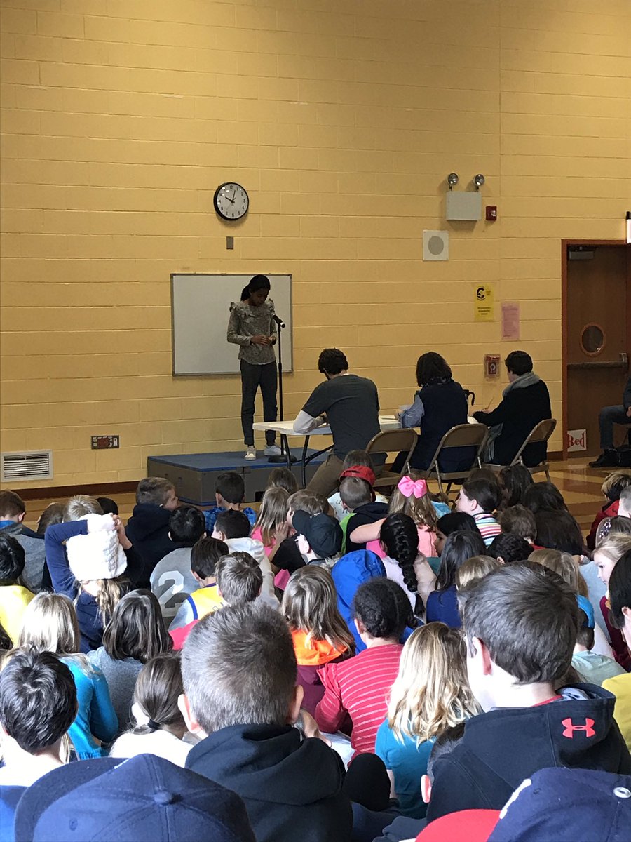 Mslasmith12's tweet photo. We are so proud of our rep from 216 in the Spelling Bee. She was 2nd place overall. Great job!! Impressed with all the spellers! @CoonleyES https://t.co/oUxy46wabr