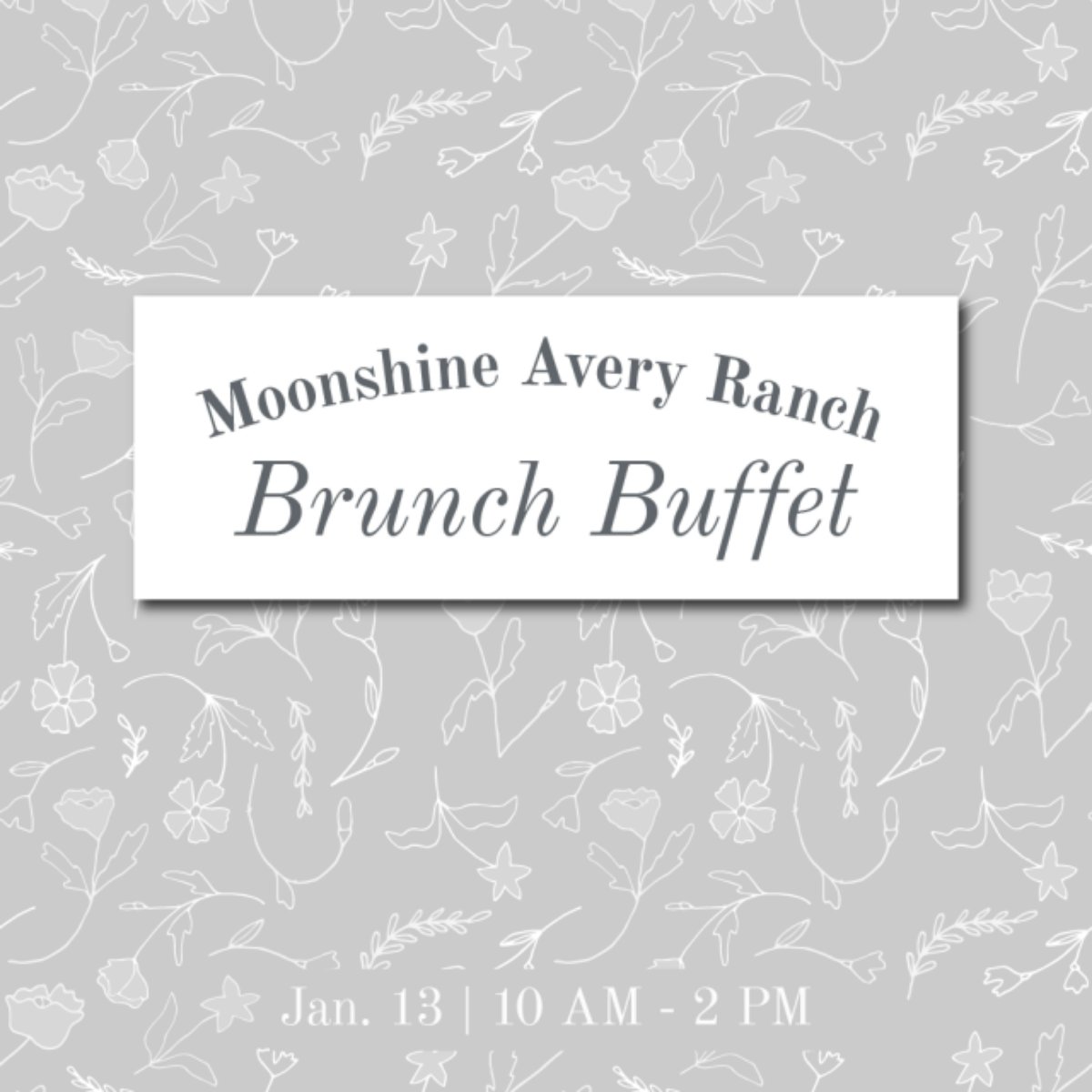 MoonshineGrill's tweet photo. Stop by for our famous all-you-care-to-eat buffet this Sunday from 10 AM to 2 PM. https://t.co/xLYuU7w3FG