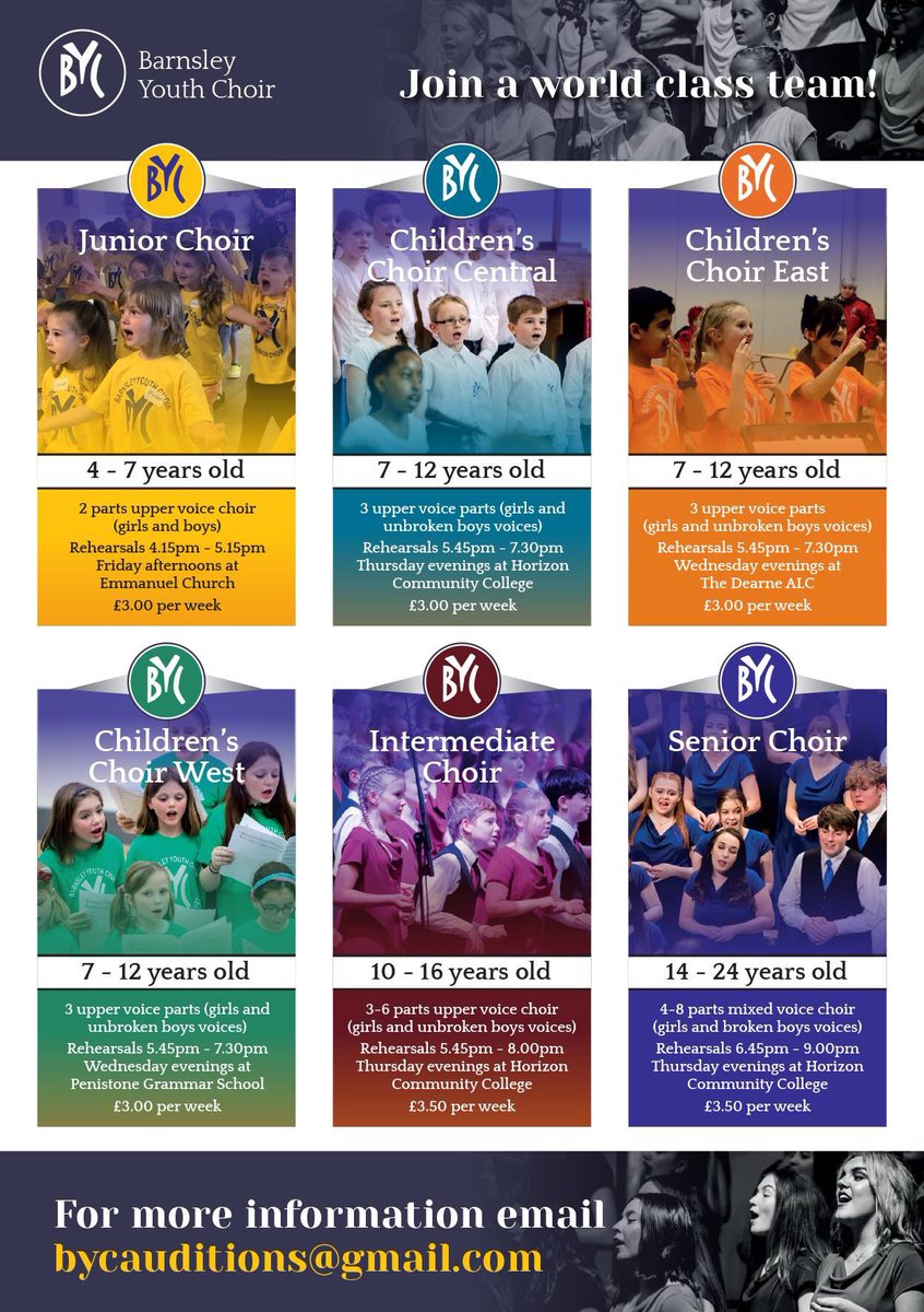 BYC Children's Choir EAST (The Dearne) tweet media