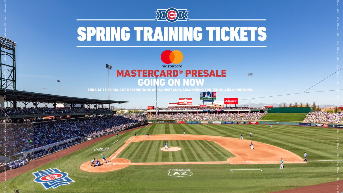 Cubs Spring Training Seating Chart