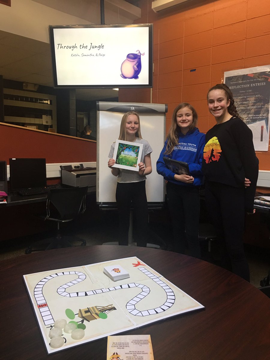 djprothero's tweet photo. Big Shoutout to all our STEM students for amazing presentations during this morning’s STEAM Gallery Walk.  @sa_owens @Hoops_03 @STEM_Saratoga #TOGAnine https://t.co/MNYw8vAecS