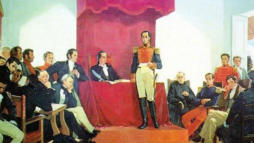 vladimirpadrino's tweet photo. Nuestro Padre Bolívar, obrando siempre por la igualdad y la justicia social, hace 199 años decretó la abolición de la esclavitud en la naciente República de Colombia, nación creada por su indómito brazo libertador y por los sacrificios de los soldados de la Patria Grande. https://t.co/XfB47MmoWr