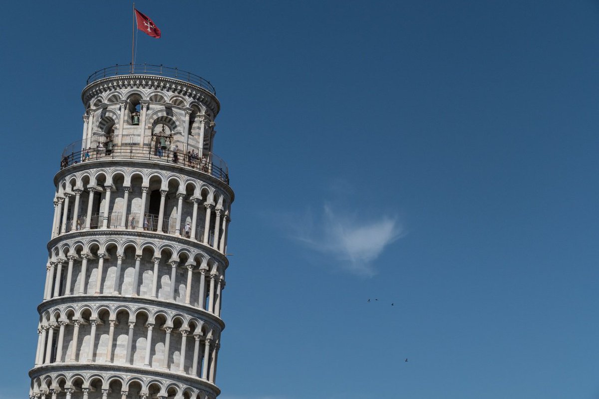 LeicaBLK's tweet photo. Maybe if the BLK360 existed back in 1178, the Leaning Tower of Pisa would just be the Tower of Pisa! #scanthis https://t.co/H55p1OMWTK