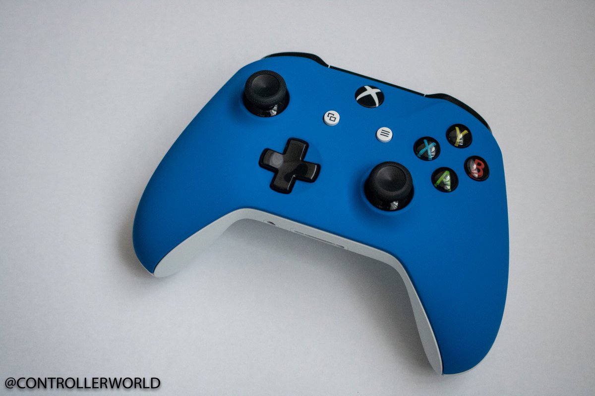 controllerw10's tweet photo. Blue Soft Touch XBOX ONE Custom Controller Available Now! 
DM/Email Us For More Info!

#Custom #ControllerWorld #CustomController #XBOX #XBOXONE #Gaming #Controller #XB1 https://t.co/6iXd9xJ7GW