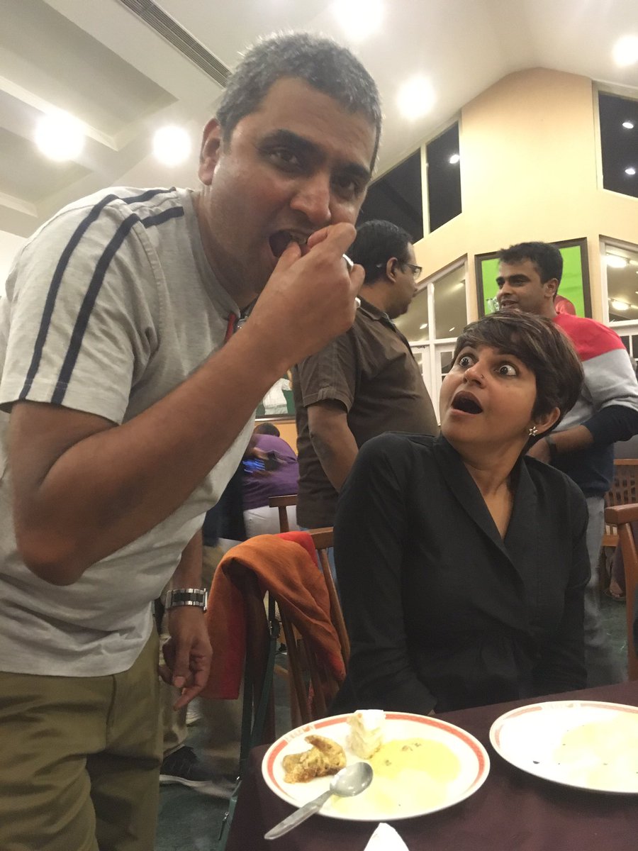meghana2004's tweet photo. Pickle and payasam; roti and ice-cream; food adventures at the #c2codoffsite18 @c2cod @TanuRai_ @PoojaShankar2 https://t.co/RfucX3b4RU