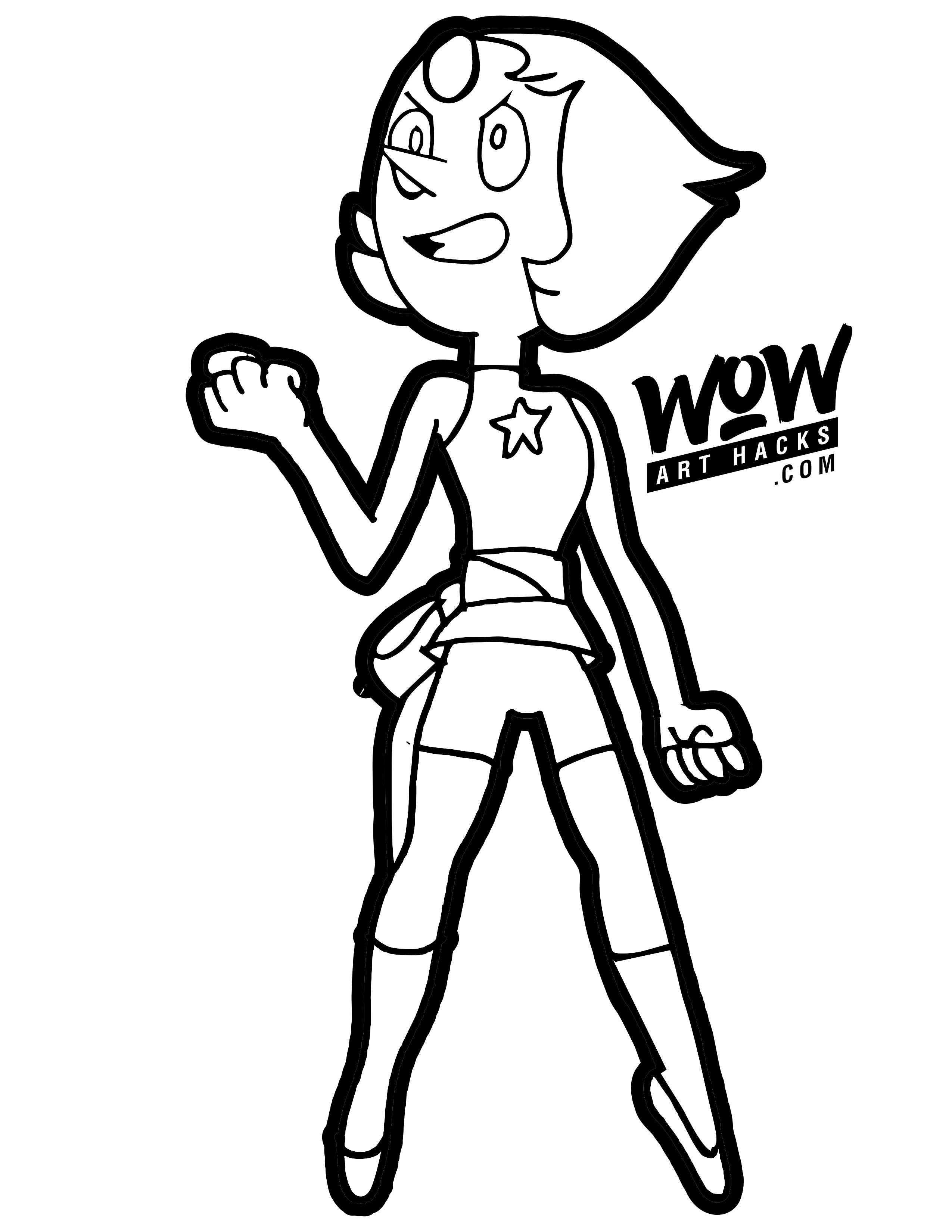 Steven Universe Coloring Pages Of