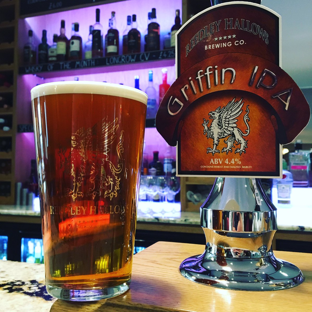 Say hello to the first guest on our permanent IPA cask line...it’ll change each week or so but will always be an IPA! 🍺 #CheersToThat #IPA #IPALovers #IndianPaleAle #ReedleyHallowsBrewery