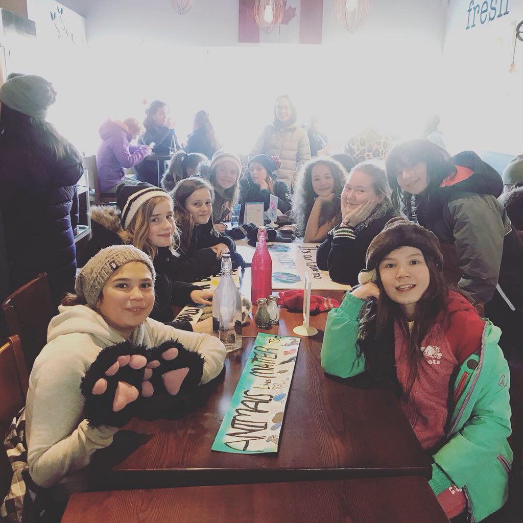 StudentClimate's tweet photo. Last stike with our school. We went to him carr’s office. We are trying to rase awareness to the community around us @RiverHeights_ES @jimcarr_wpg #FridaysForFuture #cop24 #mbyouthforchange https://t.co/g2eJQAWrzb