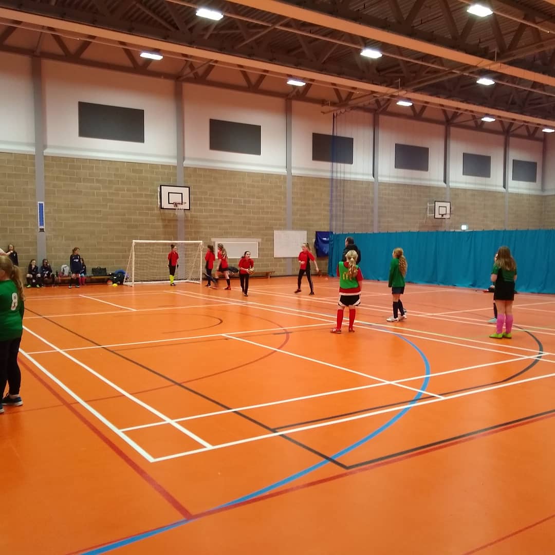60 keen and excited girls are back for the Futsal season at Skyliner Sports Center from 4pm-5pm.