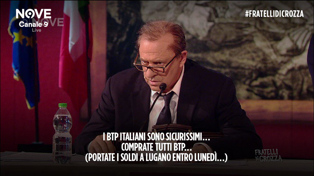 fratellicrozza's tweet photo. #CrozzaTria va sempre letto tra le righe... #FratelliDiCrozza https://t.co/FbDOVz1mpv