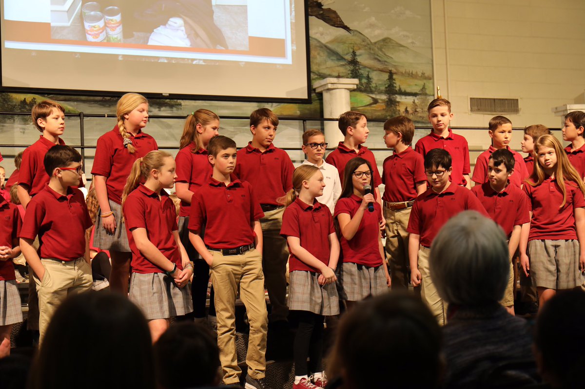 ecs_eagles's tweet photo. This morning our 1st, 3rd, and 5th graders presented their service chapel. They also prayed for Miguel Bustillo (who takes great care of all things maintenance at our #ecslowerschool) because his birthday is Sunday! Happy Birthday, Mr.Bustillo! #ecsservice #uncompromisingmission https://t.co/xq3iP00oob