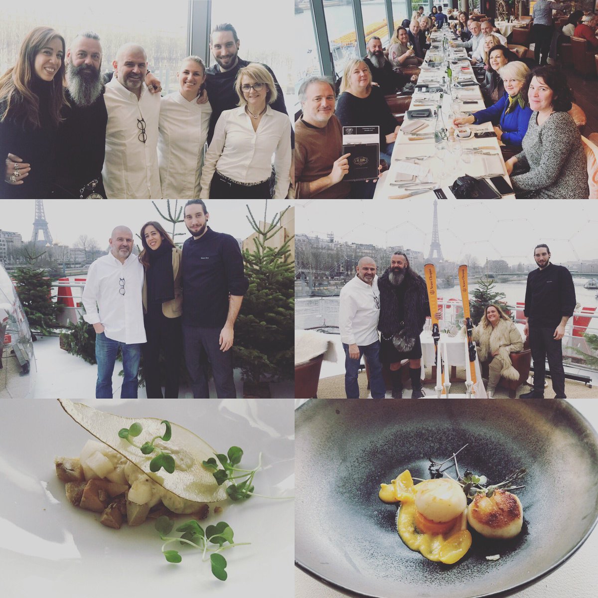 Déjeuner de presse by <a href="/EtchebestC/">ETCHEBEST CHRISTIAN</a> au restaurant Le Club, organisé par <a href="/RB_Event/">RB EVENT</a> #food #yummy #paris #GoodJob #happy