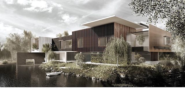 The creation of independent space, a world of floating simultaneous existences. Enjoying nature in a variety of perspectives, the creation of multiple spaces which interact with nature, where the experience of each room with the exterior world is differe… bit.ly/2HkmOtt