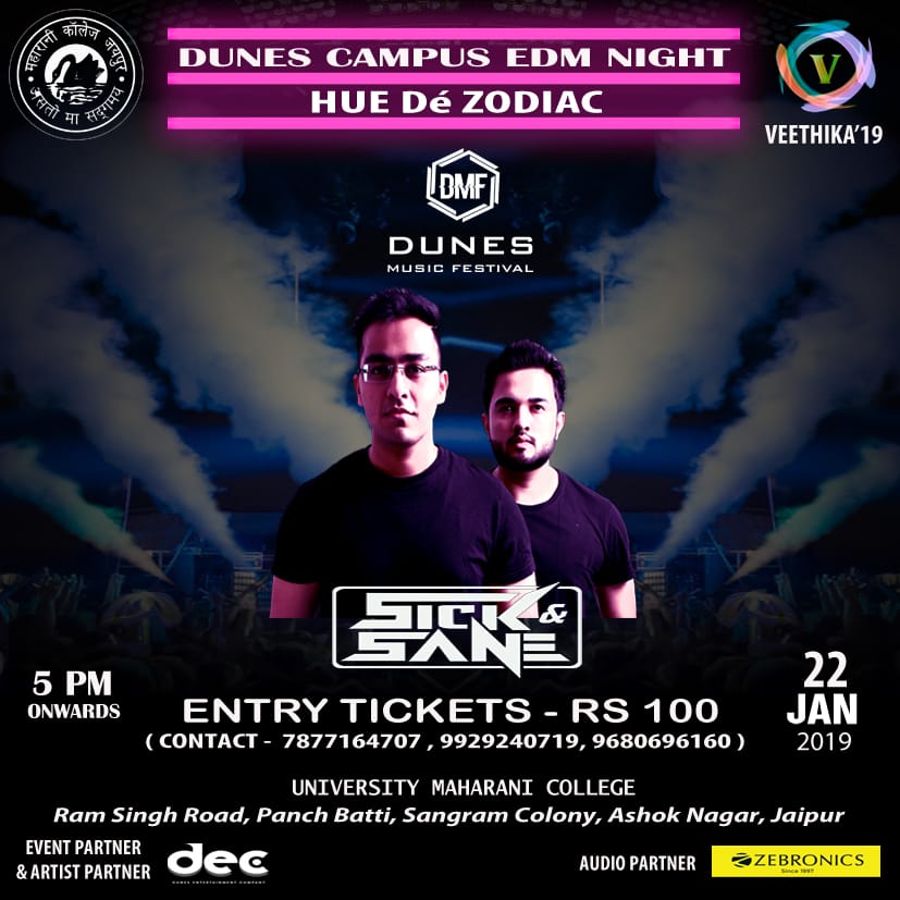 CollegeMaharani's tweet photo. VEETHIKA 2019 PROVIDES WITH SOO MUCH FUN, IN SOO LESS
Be a part of this journey, show us what you've got with the sick beats that'll make you jump in the air
For more information about the fest check out the website link in bio. 
Stay tuned https://t.co/5uDGwAjuNs