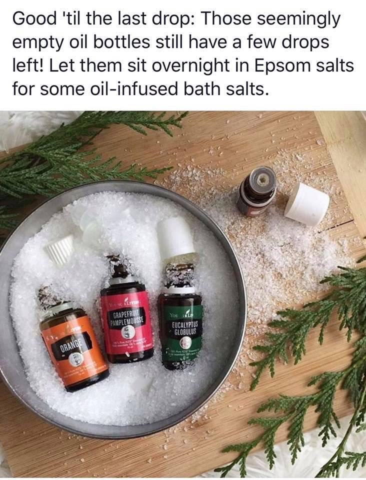 mandersbeauties's tweet image. #awesometip #essentialoils #epsomsalts #lovethemall #bathtimeisthebesttime