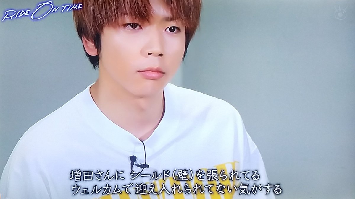 のん ここのロングインタビューシーンすごくない 全然テレビの顔してない鋭すぎる目でインタビューに答える増田貴久の素の顔を映したのもすごいし それに対してまっすー自身が 変に良くしないで欲しい って望んだのもすごすぎる
