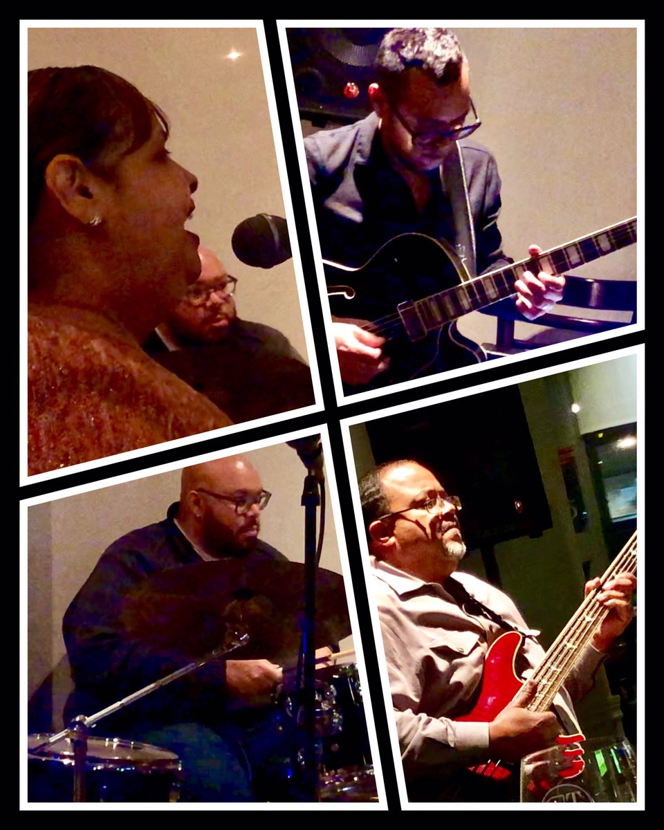 OnThreeband's tweet photo. Completely jazzed up the place last night! 😎 #livemusic #Houston #jazz #thetastingroom #thursdays #onthreeband #uptownpark #on3 #doingwhatwelove #bossanova #TexasMusic #guitar #bass #drums #vocals #band #blues #jazzstandards #goals #music #mikeseybold #Art https://t.co/VRlWxhhFhl