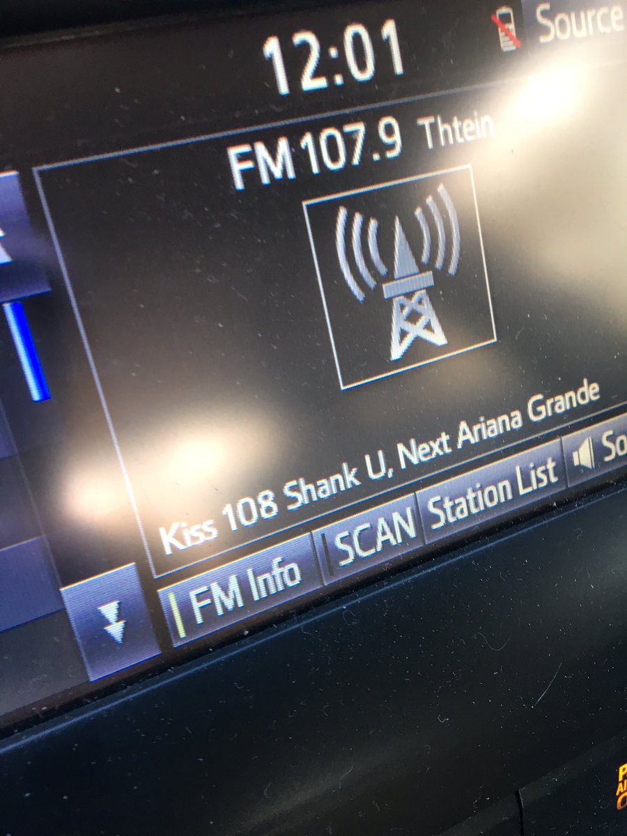 kfweaver's tweet photo. Pretty sure that’s not the name of the song 🤷🏻‍♀️ #thankunext #kissfm  #ArianaGrande #shankunext #wishfulthinking @ArianaGrande @RyanSeacrest https://t.co/4ZKa5u1oei