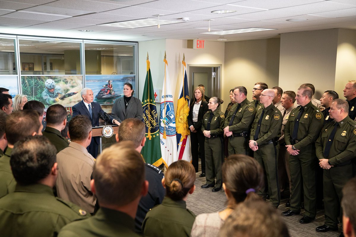 In the last month, there were nearly 10,000 more members of families & unaccompanied children attempting to cross the border than when President Obama called it a humanitarian crisis in the Rose Garden in 2014. We have a humanitarian crisis on our southern border.