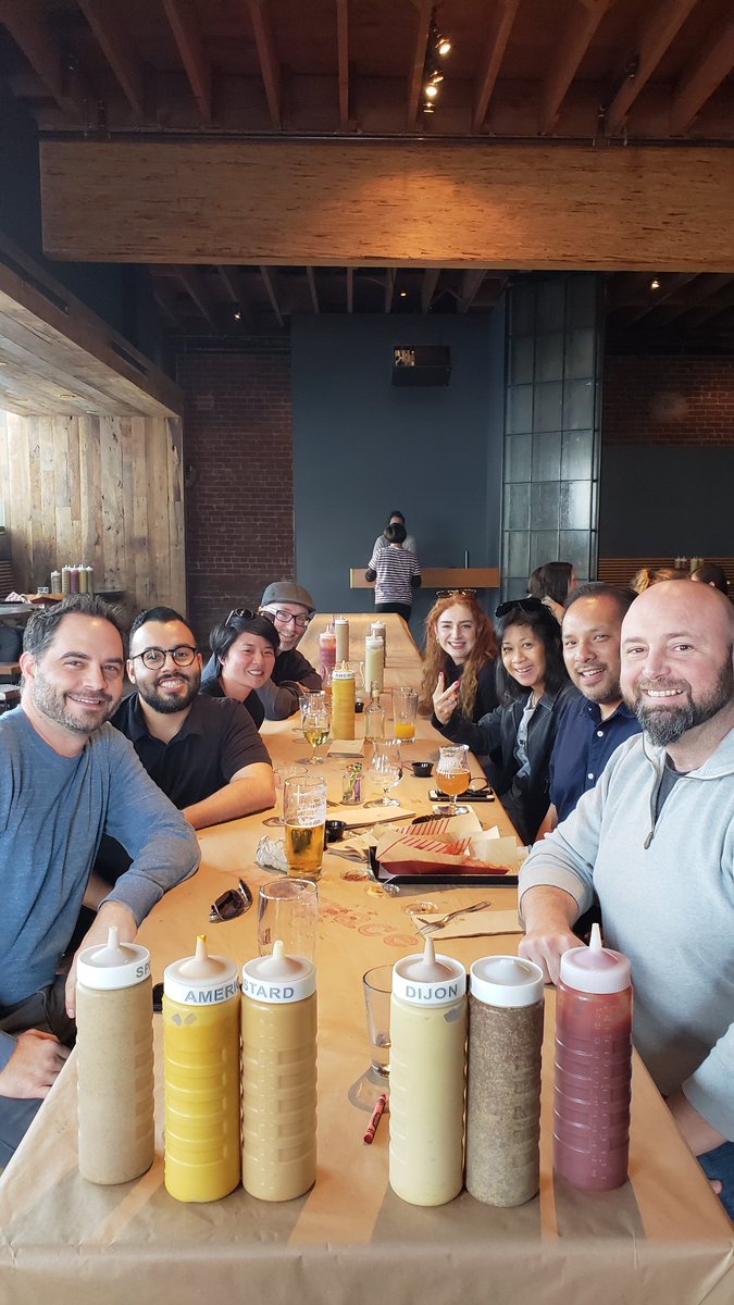 LinespaceStudio's tweet image. Perfect day for our New Year office outing at the @wurstkuche, #LosAngeles Arts District. #Happy2019! #wurstkuche #Linespace