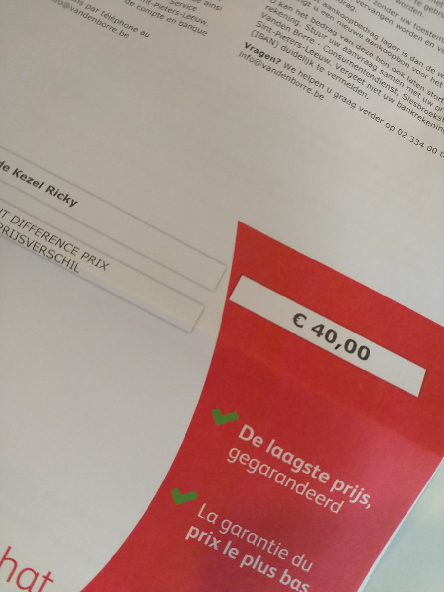 WIZZbart's tweet photo. Top van @VandenBorre die #laagsteprijsgarantie //CC @MrDries https://t.co/Oa1nVCiA6h