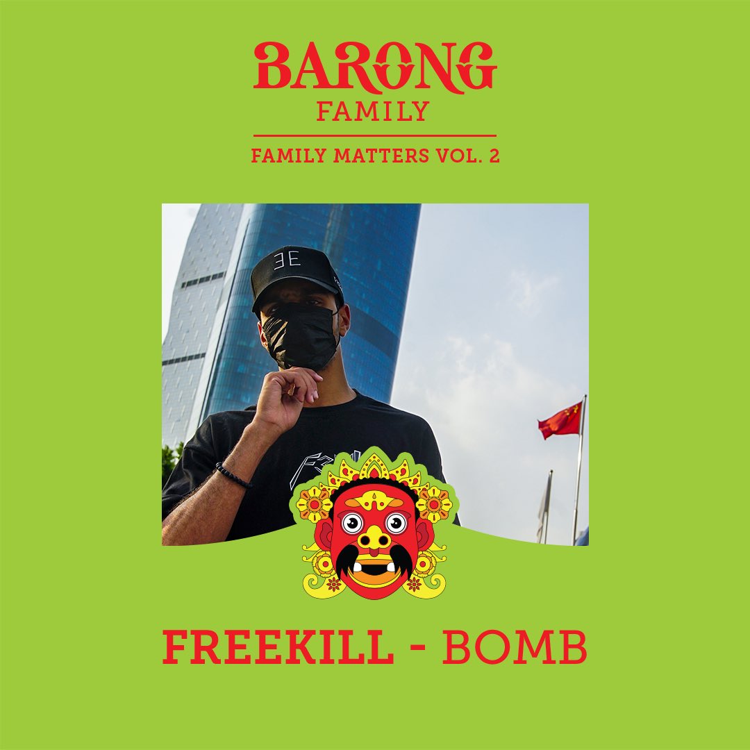 BOMB. | 01. 18. 19 - The wait is over, Freekill x @barongfamily let’s  goooo 🤸🏽‍♂️🐲 #FamilyMatters
