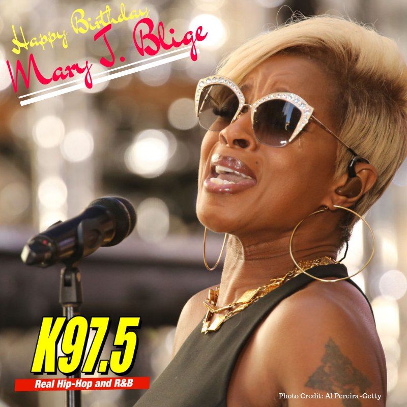 Happy Birthday Mary J. Blige 