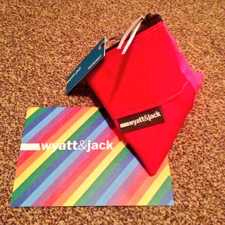 Thank you so much @wyattandjack for my Crowdfunder reward. I absolutely love my pouch! Awesome post to come home to☺