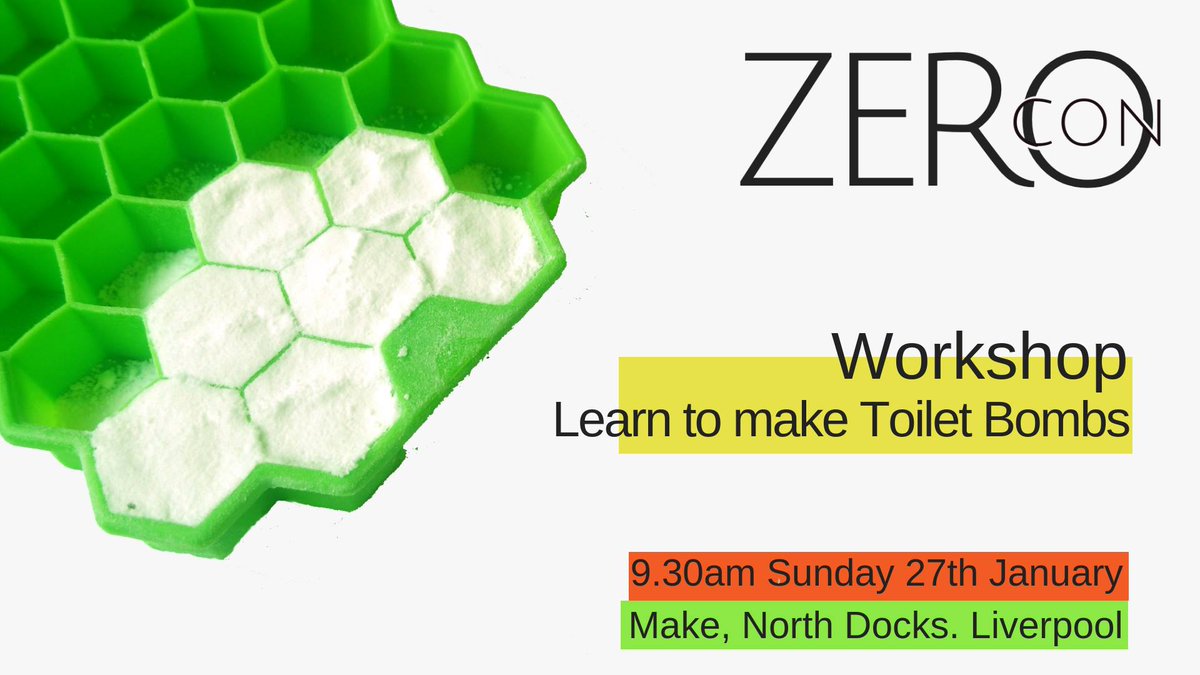 zerocon3's tweet photo. Come learn how to make toilet bombs, tickets available here-

 https://t.co/2uulp94aEj

#zerocon #zerowaste #zerowasteconvention #zerowasteconference #liverpoolevents #eventsinliverpool #sustainability #ecoaware #zerowastelifestyle #zerowastelife #plasticpollution https://t.co/OW2EYeRTRK