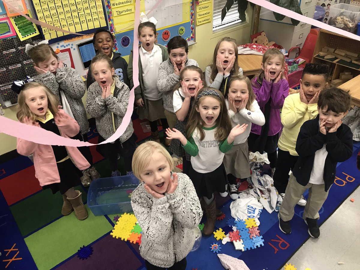 NCS_Trojans's tweet photo. SK classes have been studying “B and BEARS”, this week. Yesterday, students brought stuffed bears from home to let them hibernate in their classrooms. Today, we found messes our bears made! #bearshibernate #bisforbear #ncskindergarten #jointhencsfamily #homeatncs https://t.co/dKb9iXB8UK