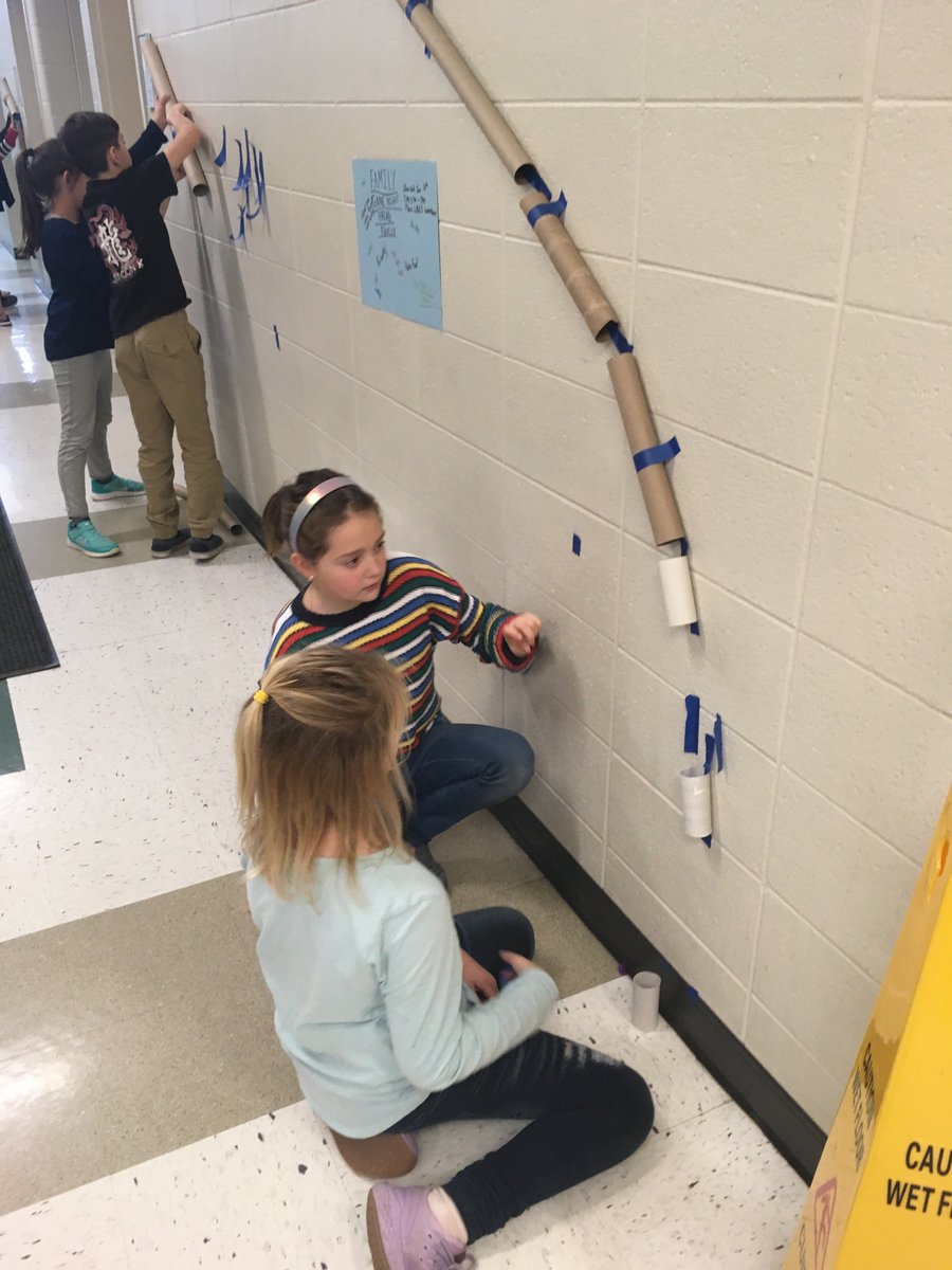 LBESlibrary's tweet image. How much fun today!  Thanks @LakeCountyES @MsEder3rdGrade class did awesome with this Great Fuzz Frenzy STEAM challenge!  #LB65 #readingsteamchallenge