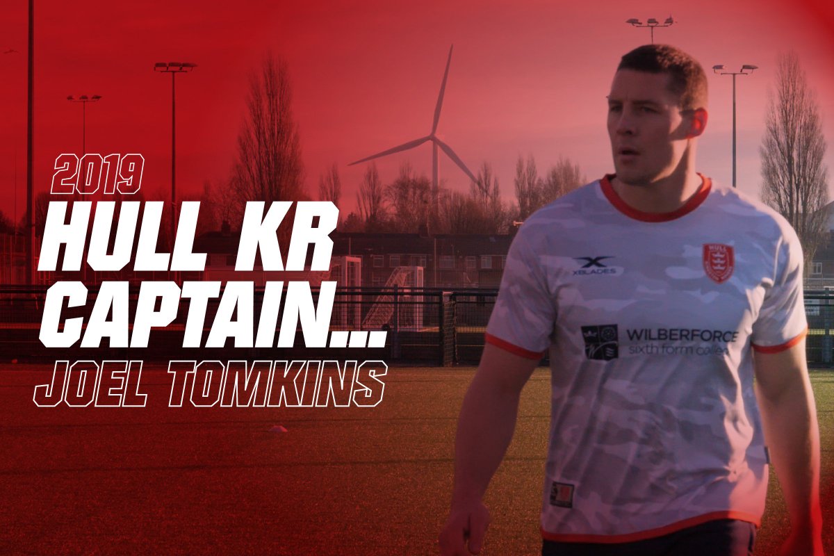 👊 Hull Kingston Rovers can now confirm Joel Tomkins has been elected as the 2019 captain following immense praise from his fellow teammates and the entire performance staff.

Read ➡️ bit.ly/2CgXajq

#REDARMY