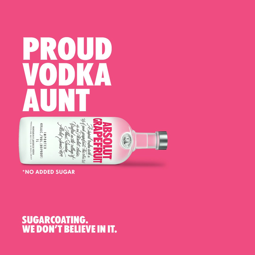 Got a vodka aunt in your life? Tag 'em below 👇